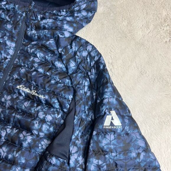 Eddie Bauer Jacket Womens Medium Tall Storm Down 800 First Ascent Goose Fill Puf - Picture 4 of 13